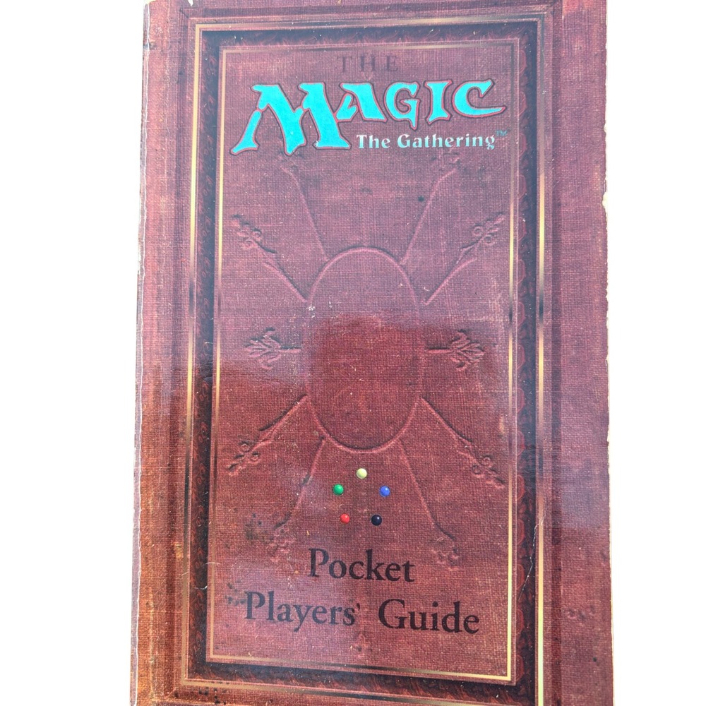 Magic The Gathering Pocket Players Guide Vintage MTG Rules Book 1994 WOTC